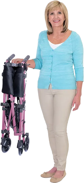 EZ Fold N Go Rollator Walker
