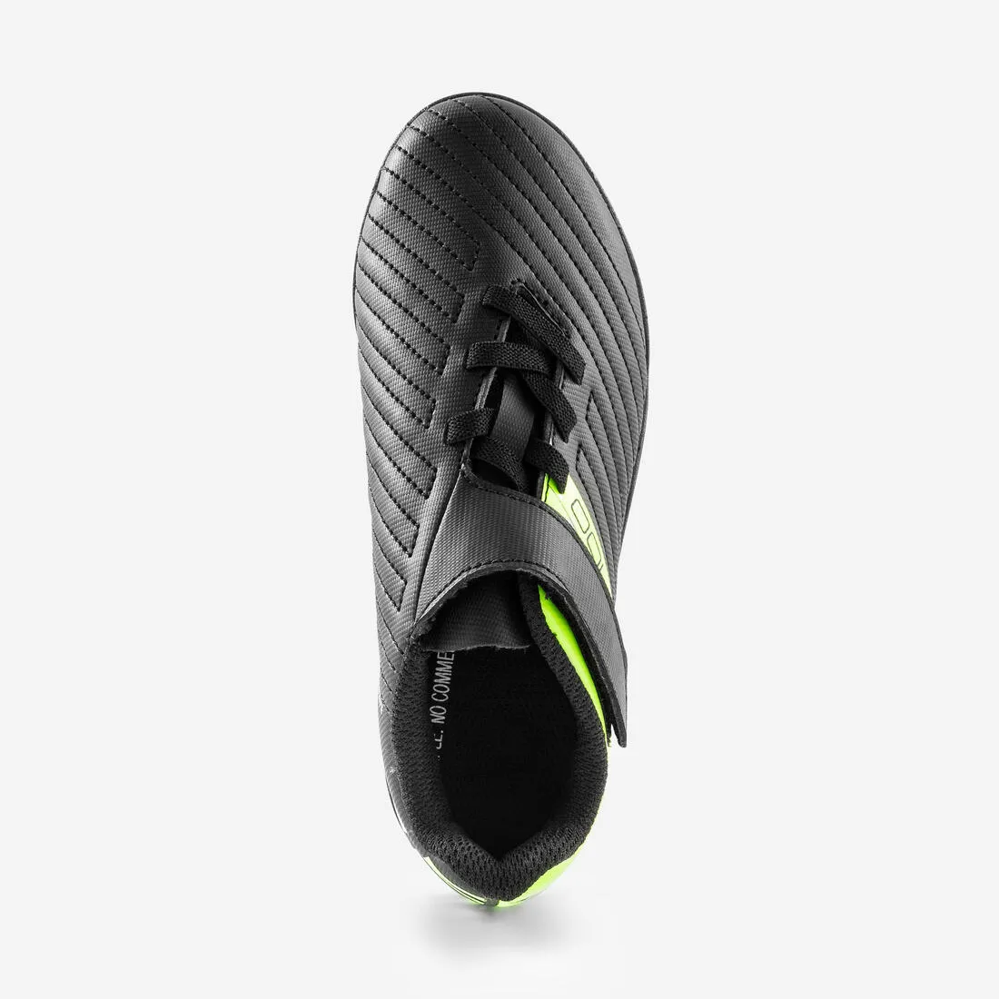 Kipsta Agility 100 Kid's Soccer Boots - Hard Ground - Black/Yellow