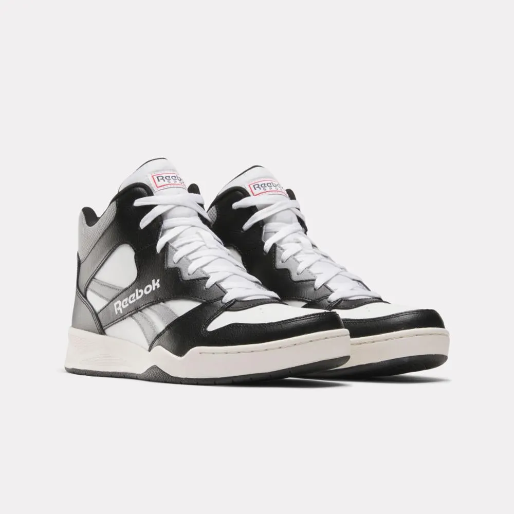 Reebok Footwear Men Reebok Royal BB4500 HI2 Basketball Shoes WHITE/BLACK/BARELYGREY